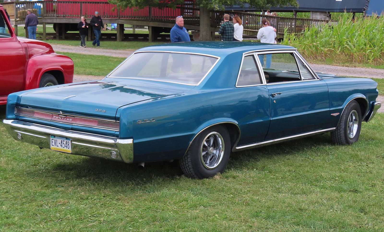 1964 Pontiac GTO Sports Coupe, rear view