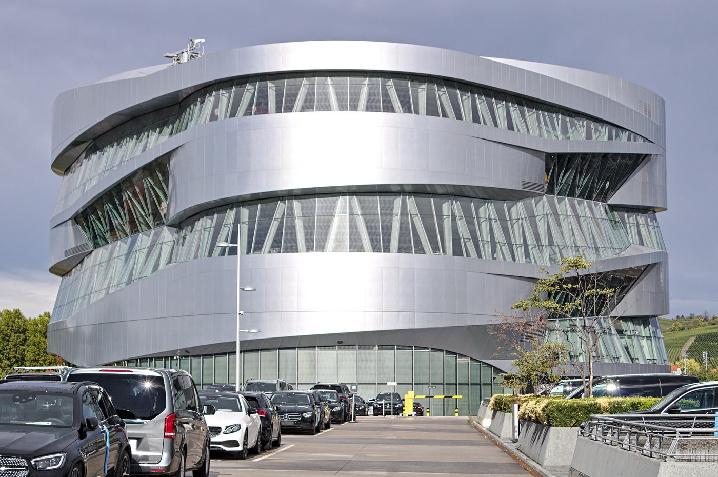 Mercedes-Benz Museum, Stuttgart, exterior