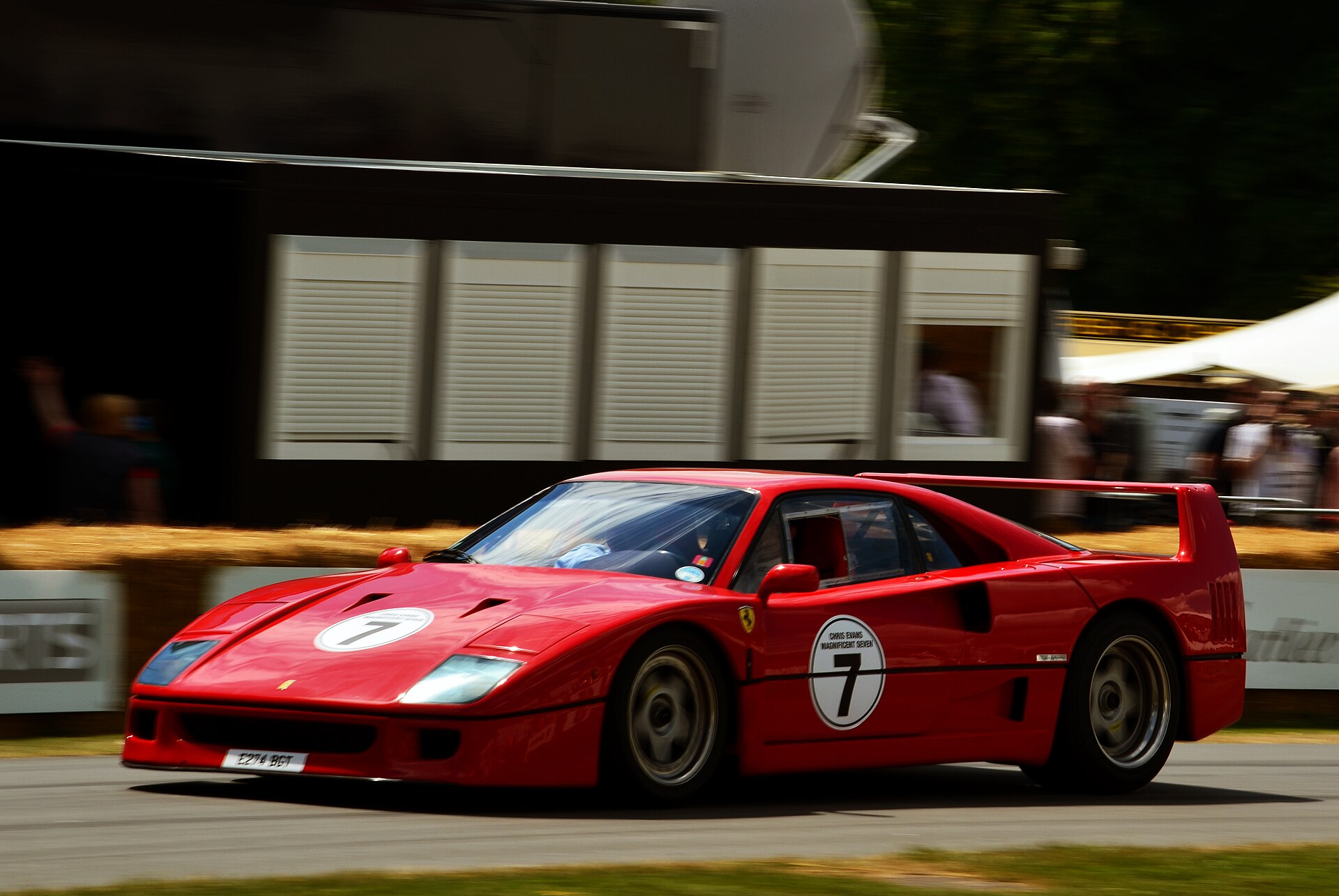 Ferrari F40 at the 2014 Goodwood Festival of Speed